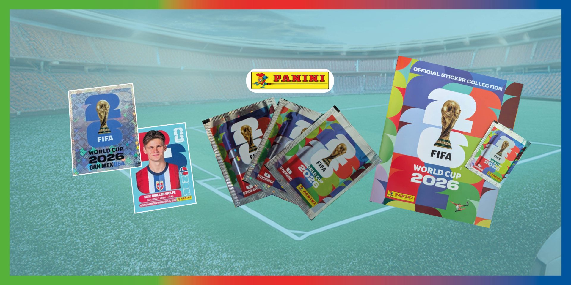 bild av panini fotball klistermerker